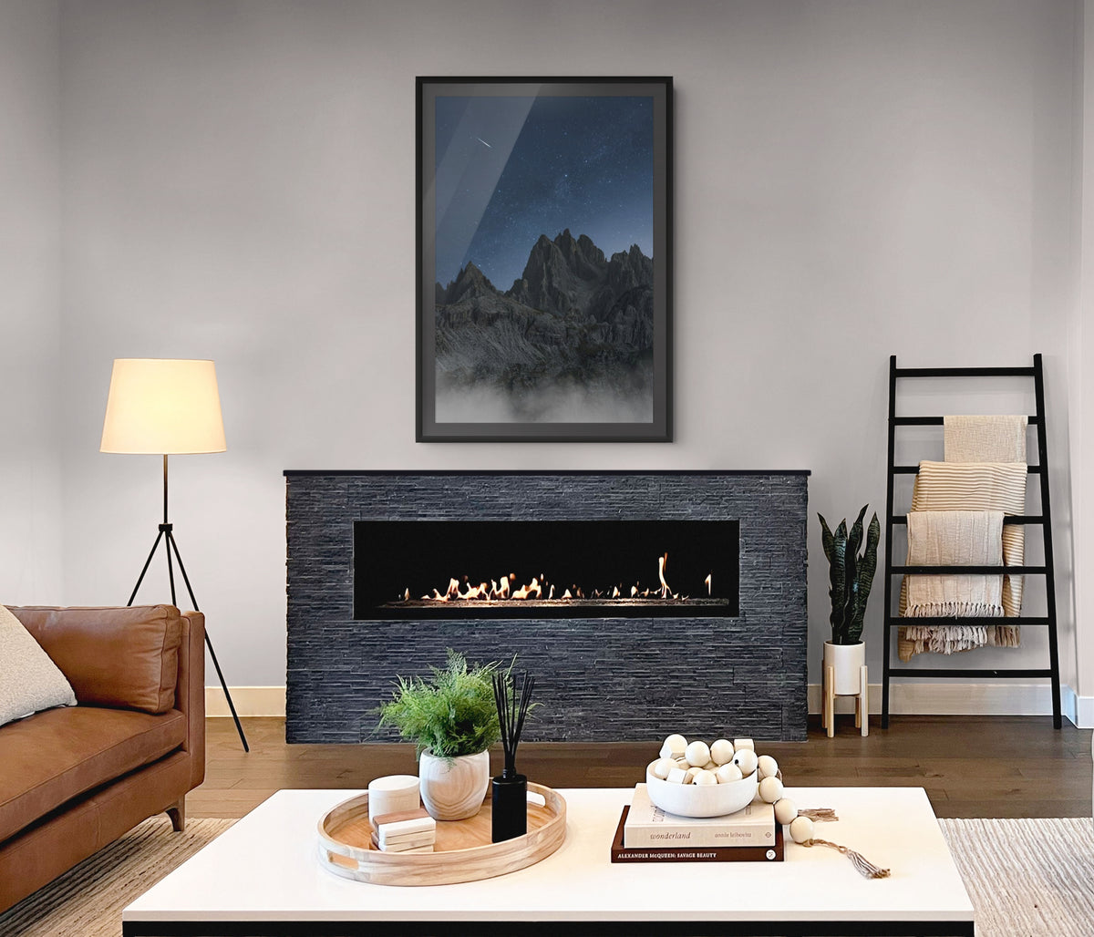 Cielo y Paisaje - Lienzo premium 430g (calidad de galeria)