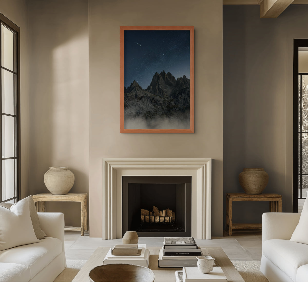 Cielo y Paisaje - Lienzo premium 430g (calidad de galeria)
