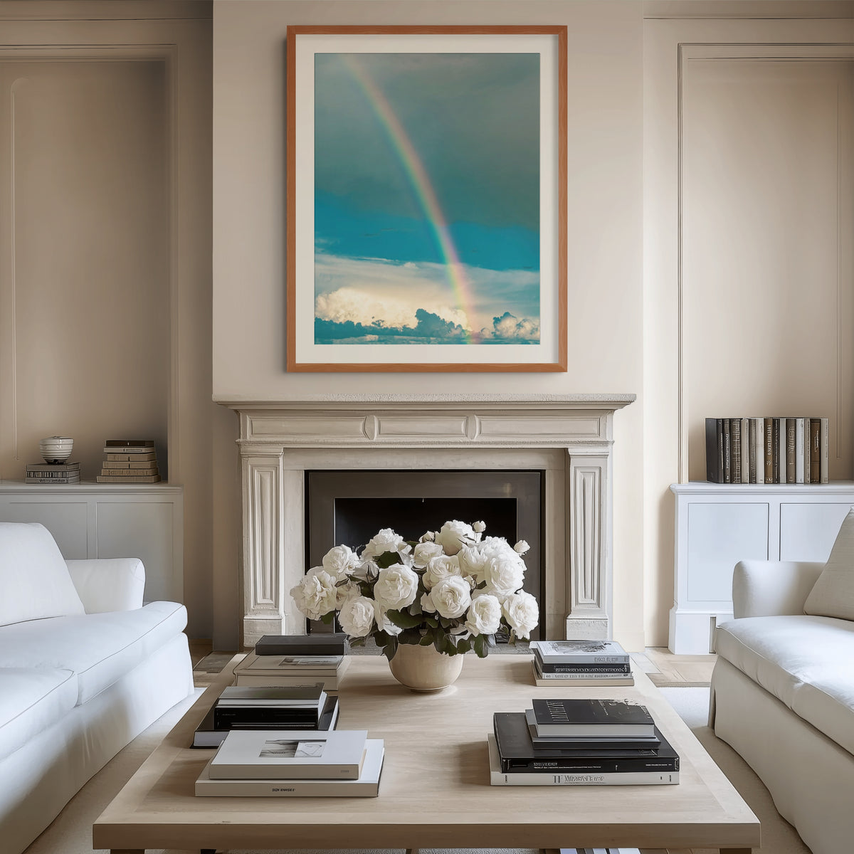Cielo y Paisaje - Lienzo premium 430g (calidad de galeria)