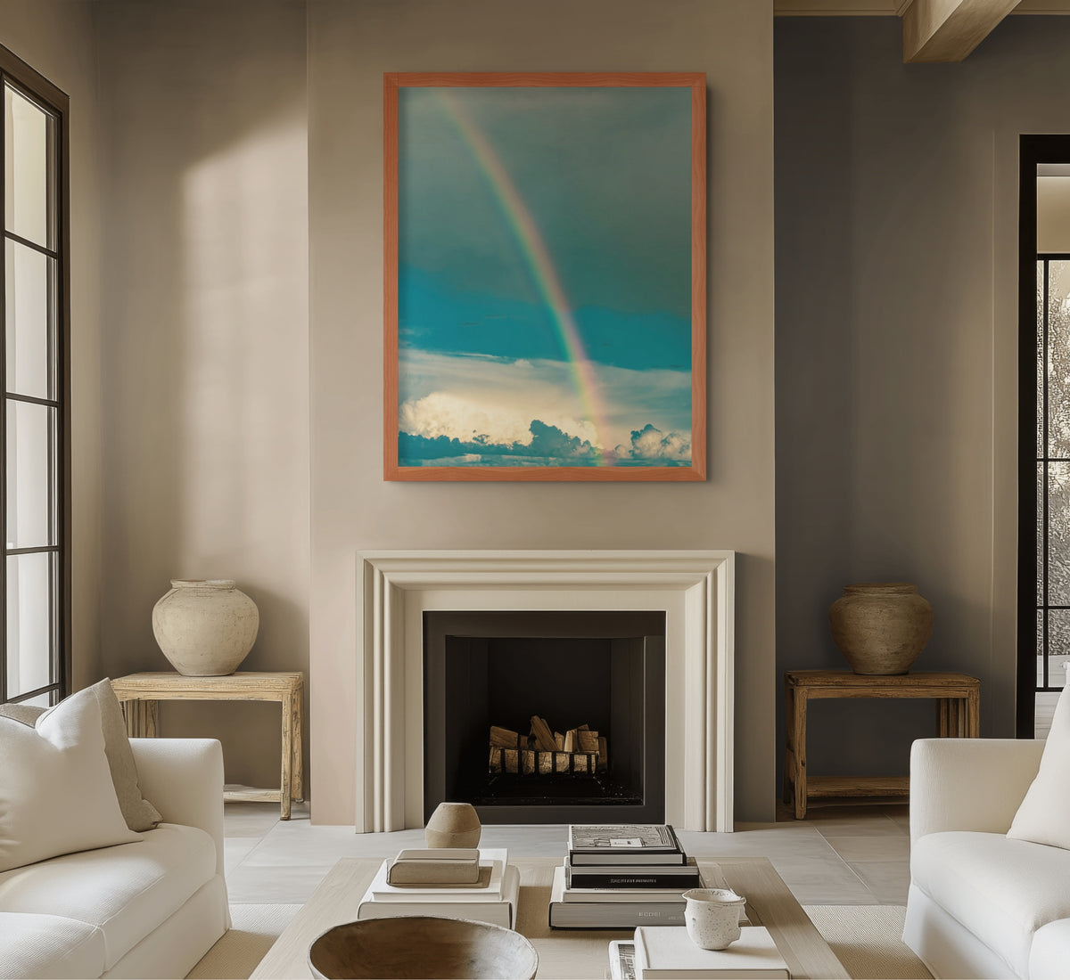 Cielo y Paisaje - Lienzo premium 430g (calidad de galeria)