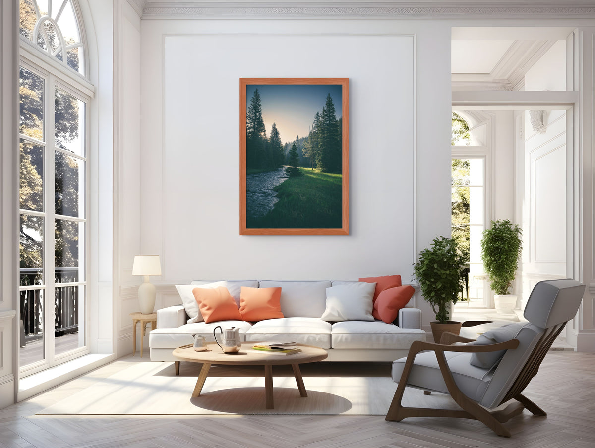 Cielo y Paisaje - Lienzo premium 430g (calidad de galeria)