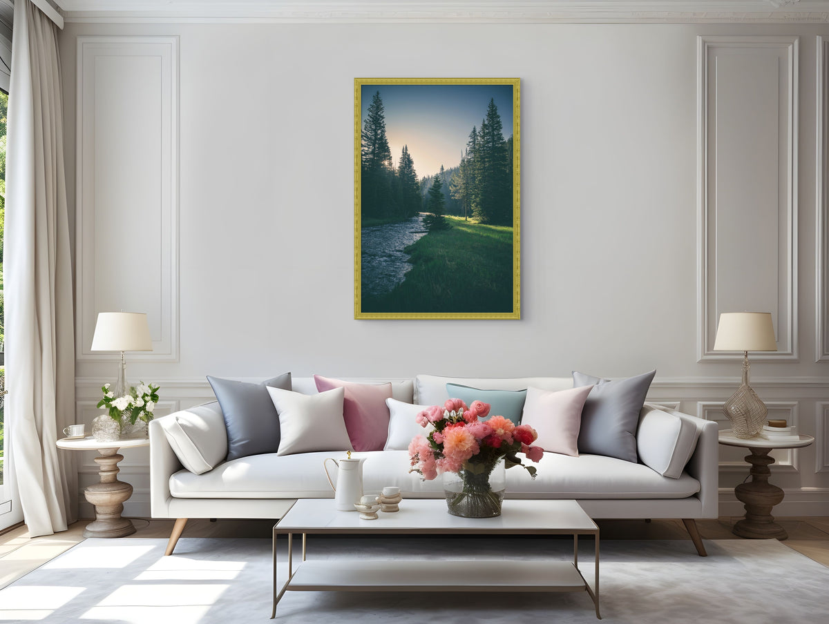 Cielo y Paisaje - Lienzo premium 430g (calidad de galeria)