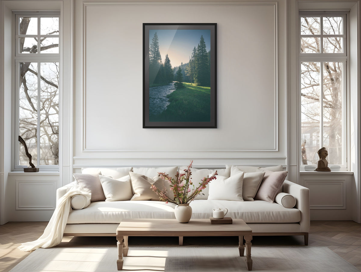 Cielo y Paisaje - Lienzo premium 430g (calidad de galeria)