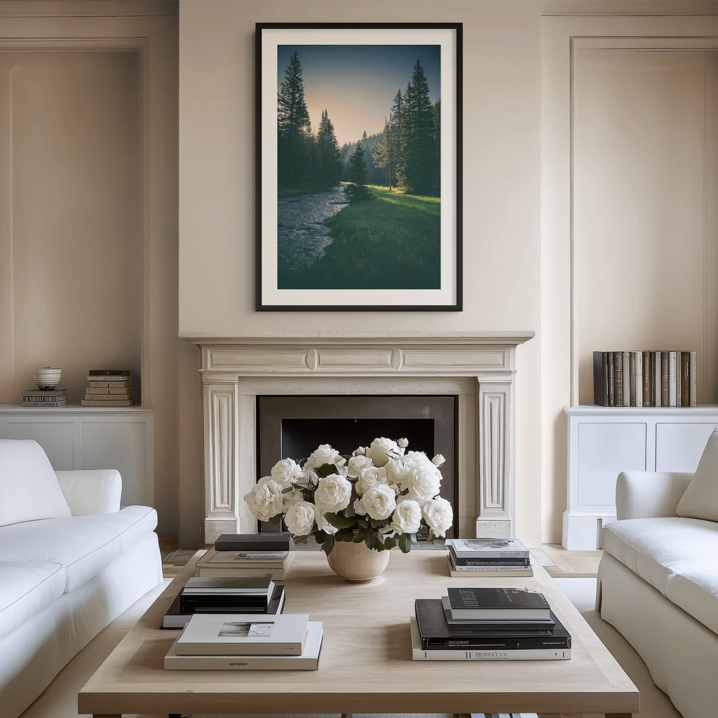 Cielo y Paisaje - Lienzo premium 430g (calidad de galeria)