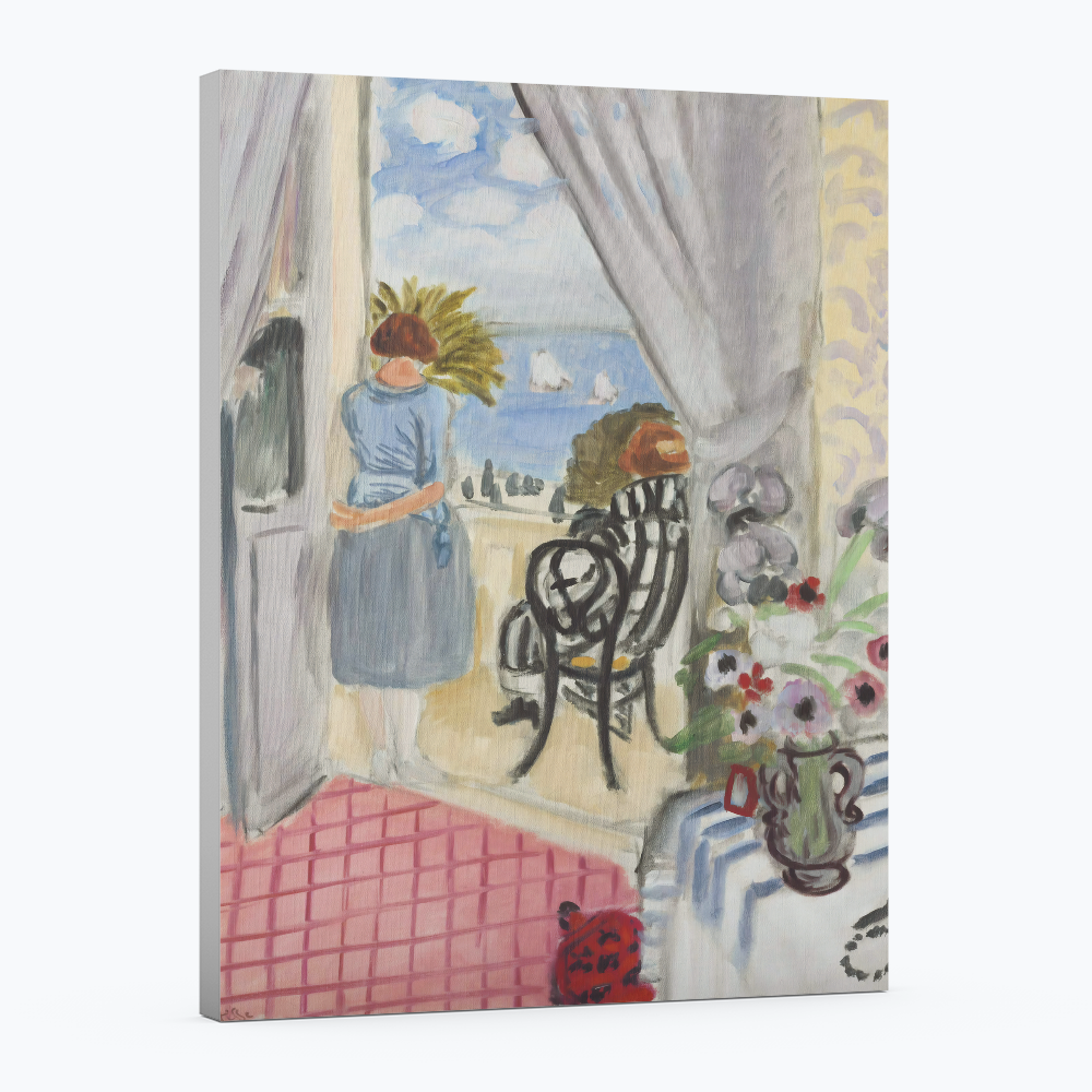 Las regatas de Niza - Henri Matisse - Lienzo premium 430g (calidad de galeria)
