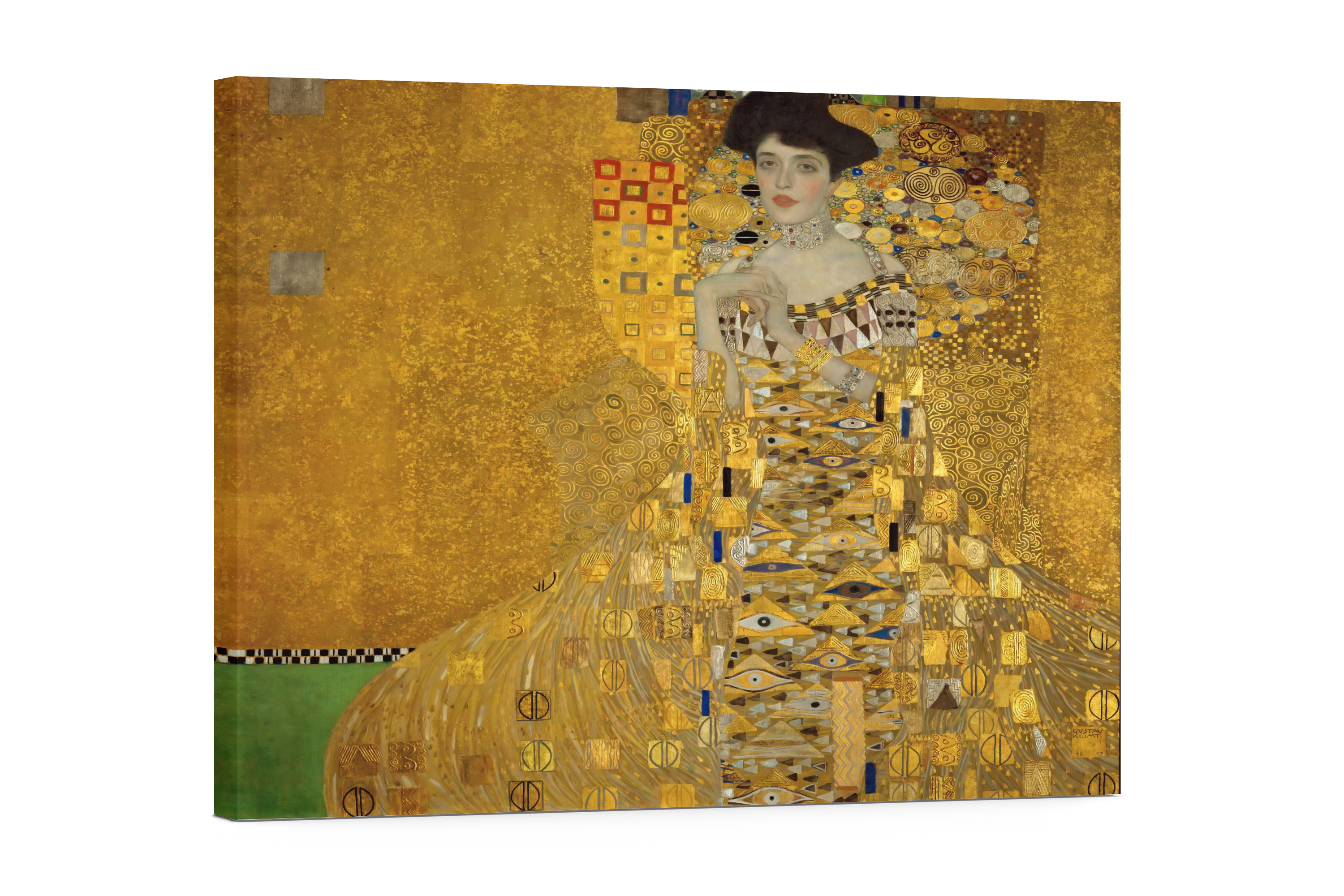 Portrait d'Adele Bloch-Bauer I - Gustav Klimt - Toile premium 430g (qualité galerie)