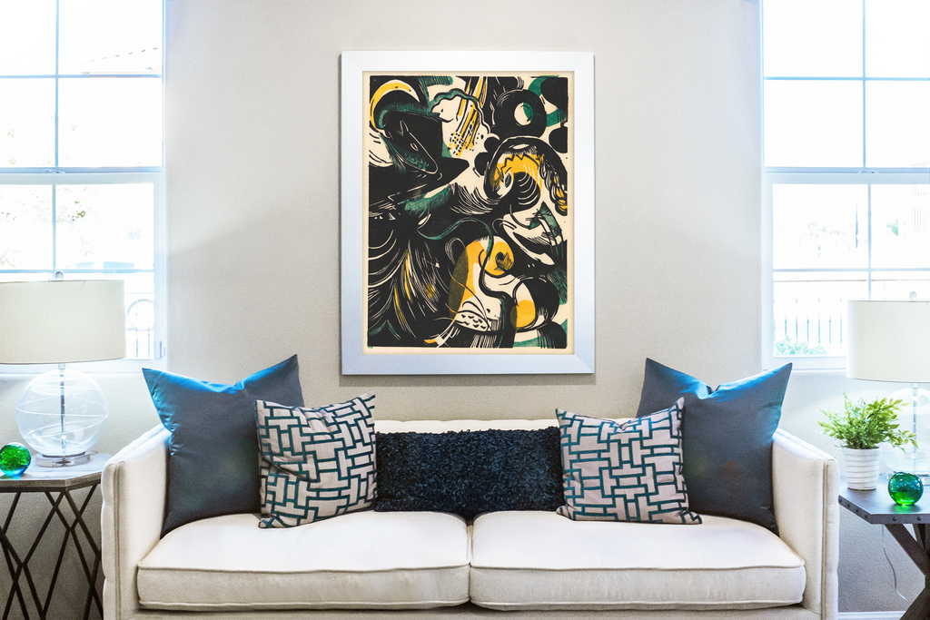 Story of Creation II - Franz Marc - Premium canvas 430g (gallery quality)