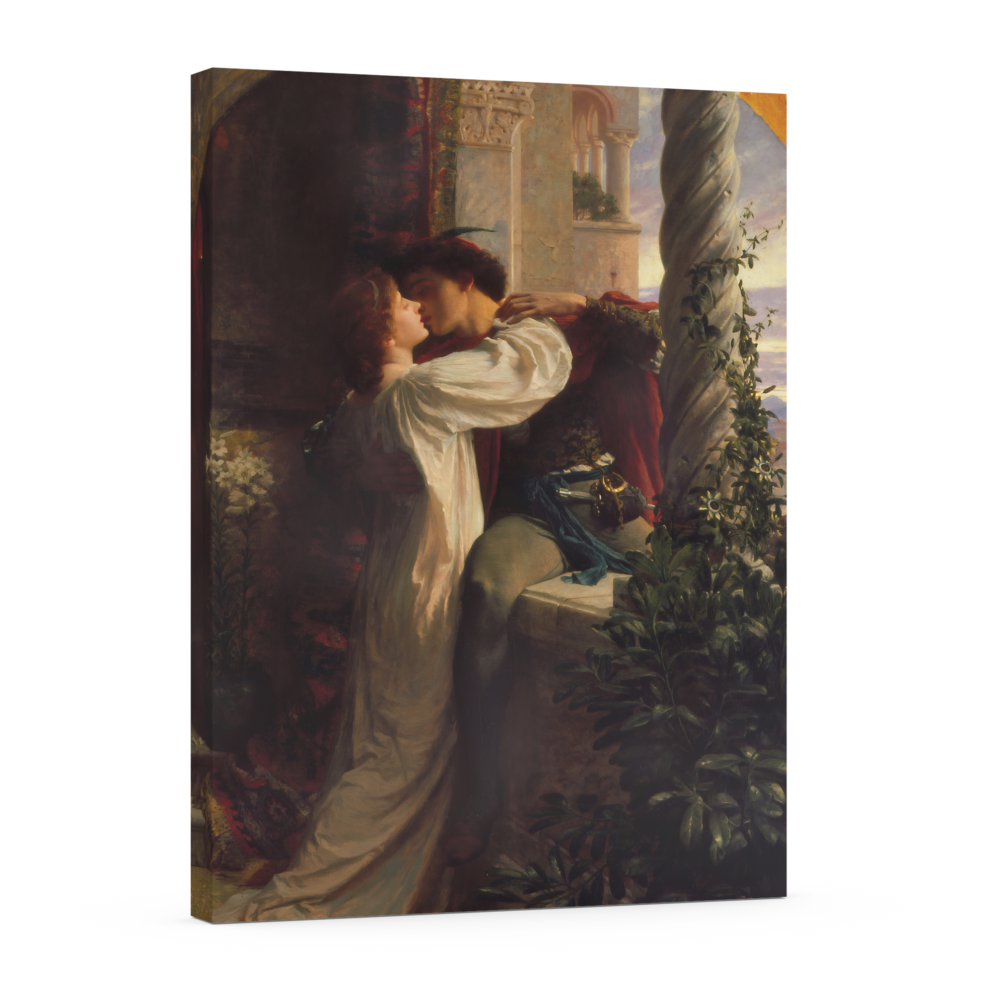 Roméo et Juliette -Frank Bernard Dicksee - Toile premium 430g (qualité galerie)