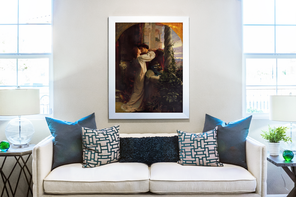 Romeo and Juliet - Frank Bernard Dicksee - Premium 430g canvas (gallery quality)