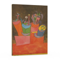 Flowers in Pots - Paul Klee - Premium Canvas 430g (gallery quality)