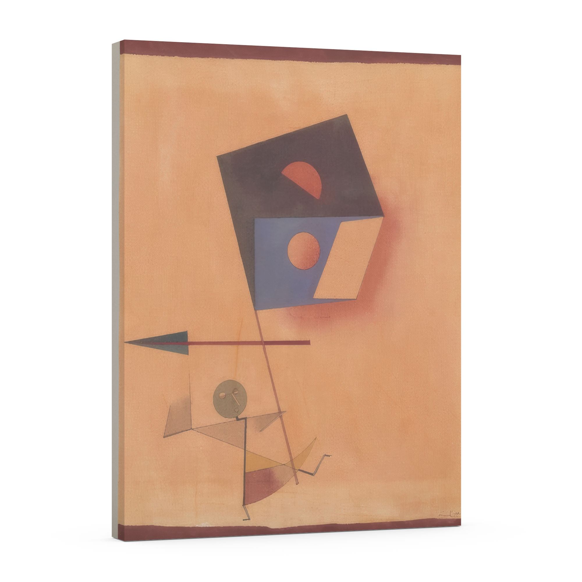 Conqueror - Paul Klee - Premium Canvas 430g (gallery quality)