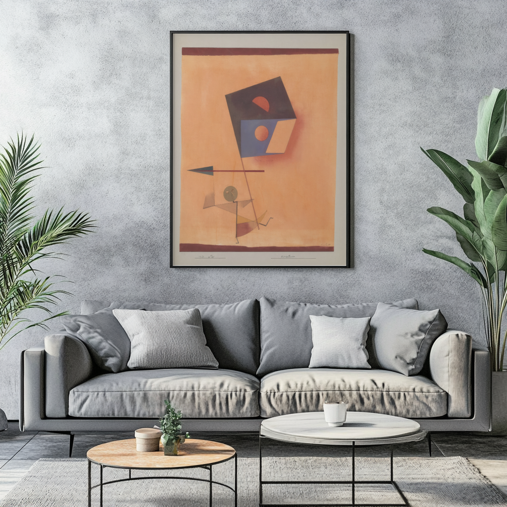 Conquistador -Paul Klee - Toile premium 430g (qualité galerie)