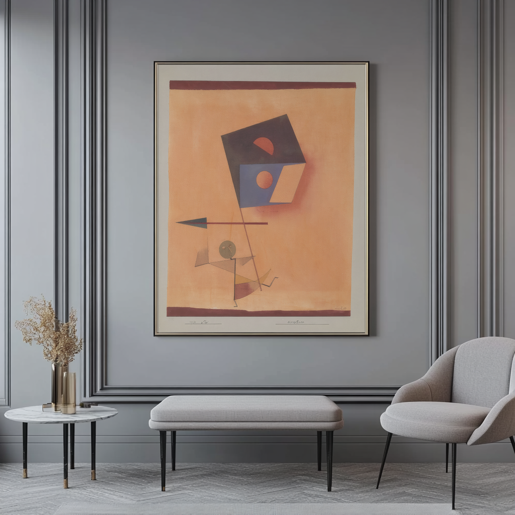 Conquistador -Paul Klee - Toile premium 430g (qualité galerie)