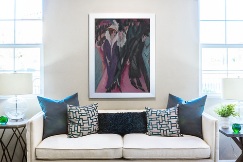 Berlin Street - Ernst Ludwig Kirchner - Premium canvas 430g (gallery quality)