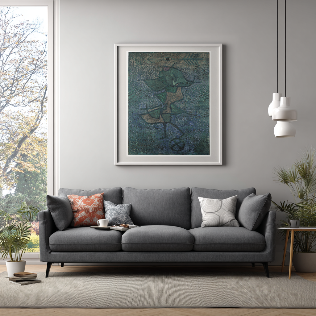 Diana - Paul Klee - Premium canvas 430g (gallery quality)