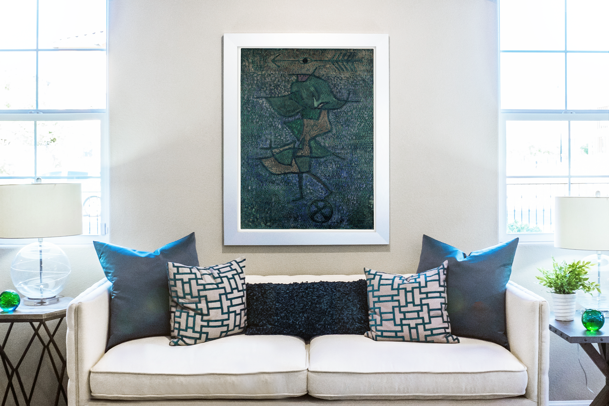 Diana - Paul Klee - Premium canvas 430g (gallery quality)