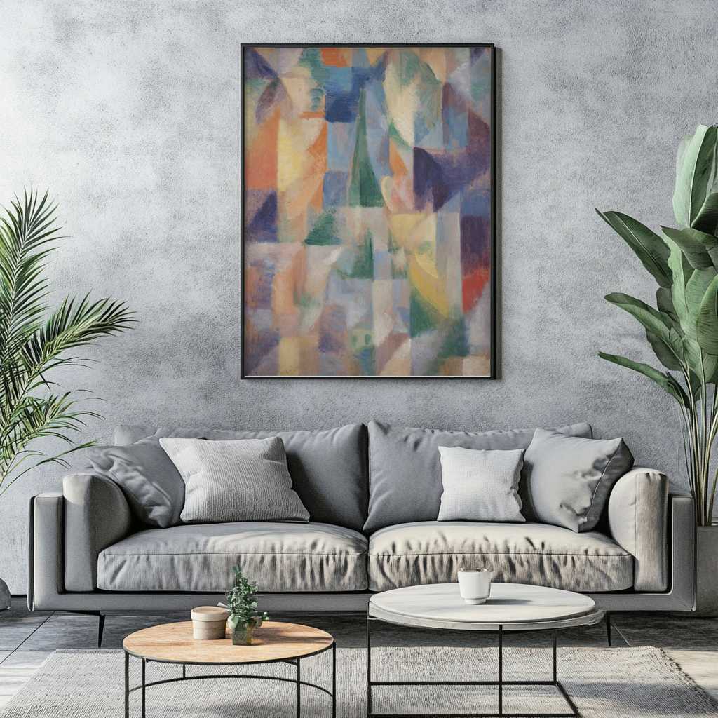 Window on the City - Robert Delaunay - 430g premium canvas (gallery quality)