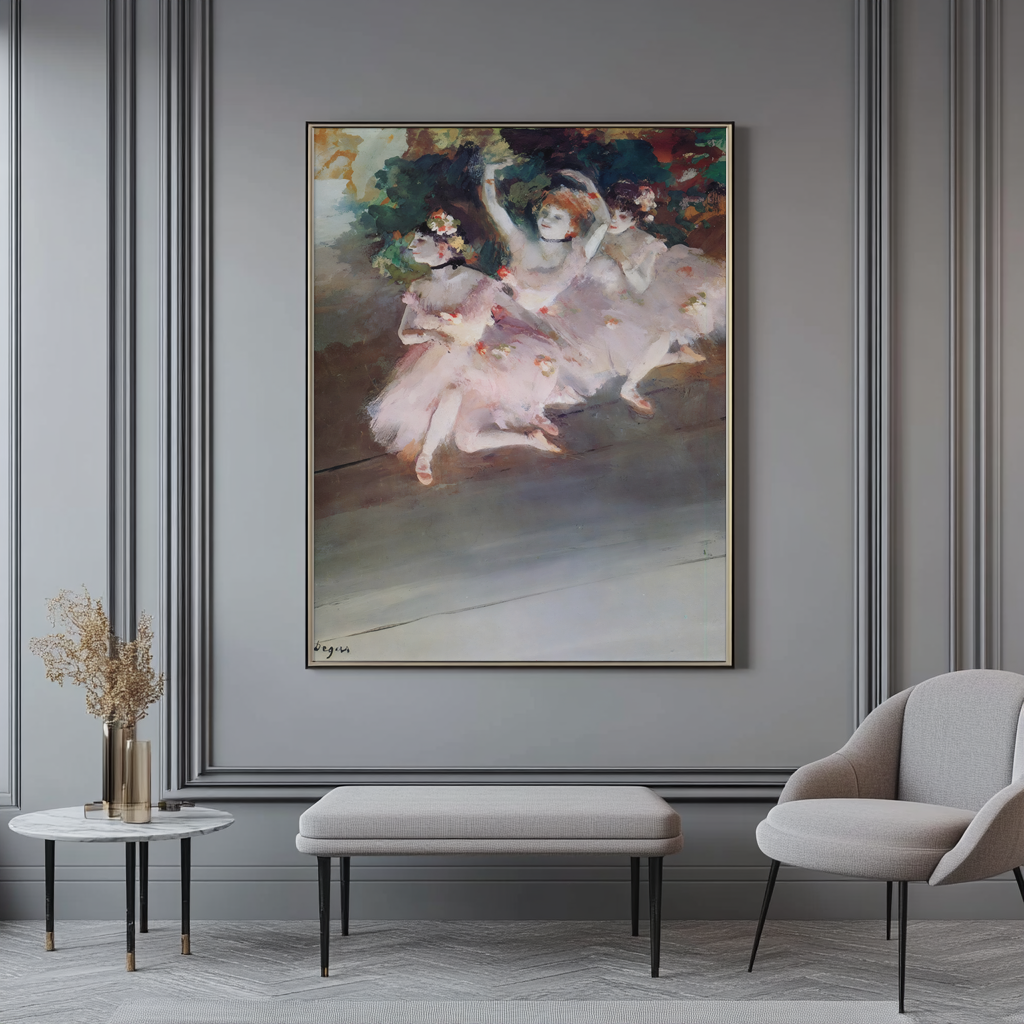 Three Dancers - Edgar Degas - Premium canvas 430g (gallery quality)
