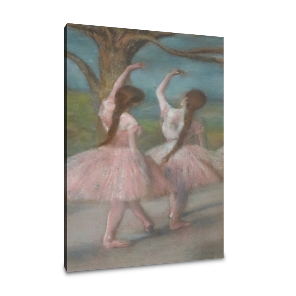 Danseuses roses - Edgar Degas - Toile premium 430g (qualité galerie)