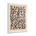 Annonce pour les comédiens - Paul Klee - Toile premium 430g (qualité galerie)