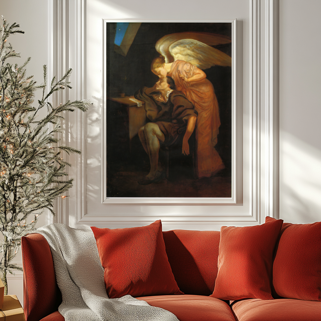 The Poet's Dream - Paul Cezanne - Premium Canvas 430g (gallery quality)