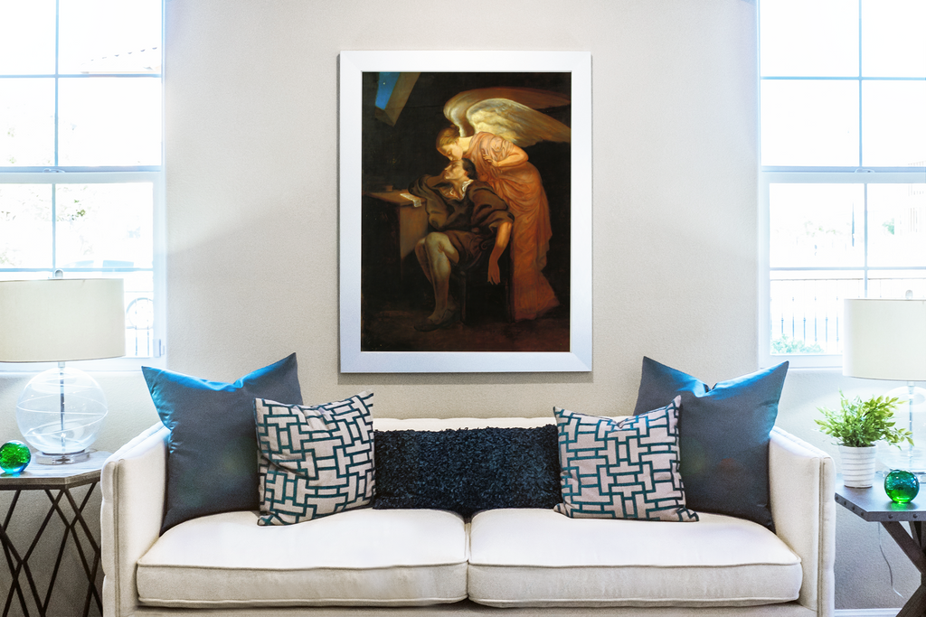 The Poet's Dream - Paul Cezanne - Premium Canvas 430g (gallery quality)