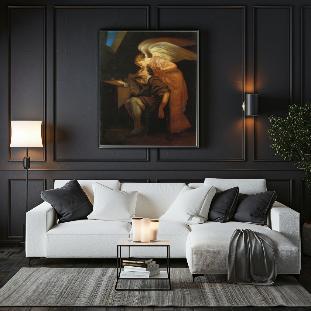 The Poet's Dream - Paul Cezanne - Premium Canvas 430g (gallery quality)