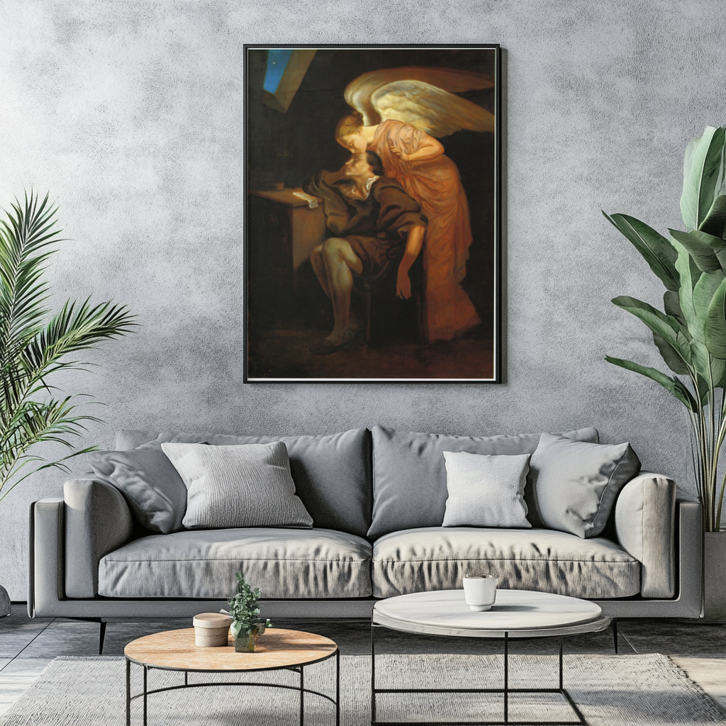 The Poet's Dream - Paul Cezanne - Premium Canvas 430g (gallery quality)