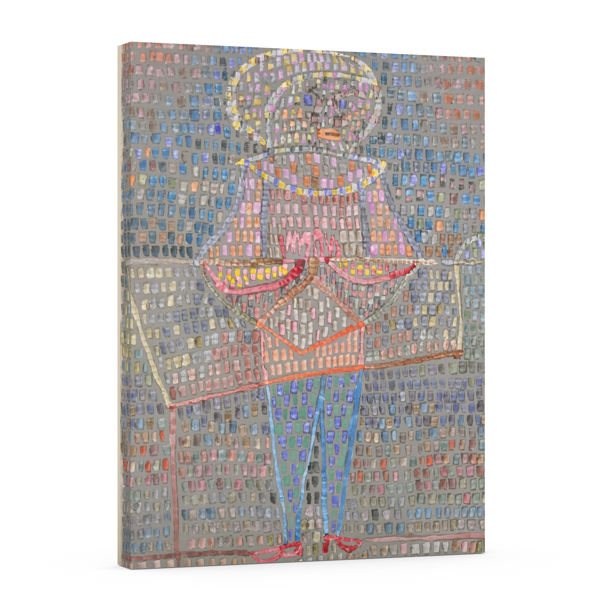 Child in Fancy Dress - Paul Klee - Premium Canvas 430g (gallery quality)