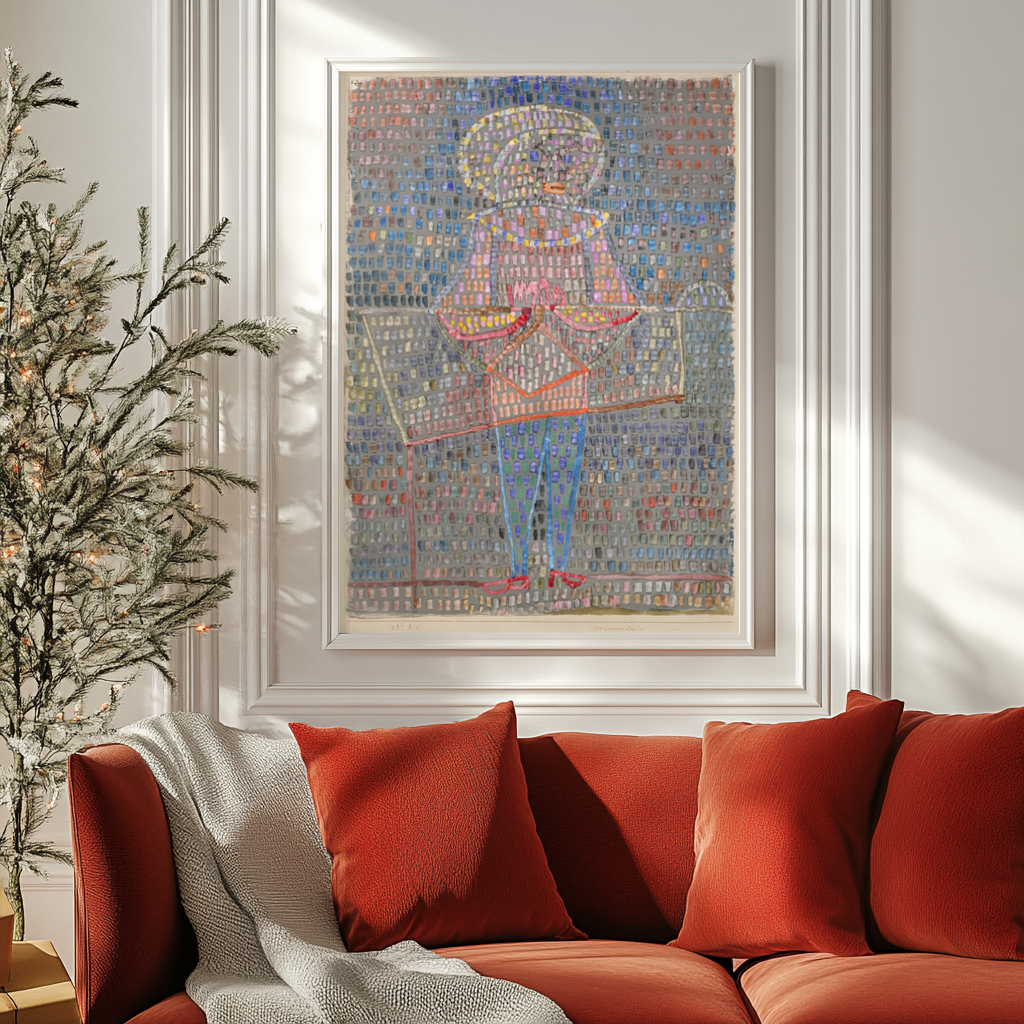 Child in Fancy Dress - Paul Klee - Premium Canvas 430g (gallery quality)