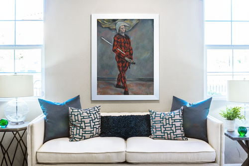 Harlequin - Paul Cézanne - Premium Canvas 430g (gallery quality)