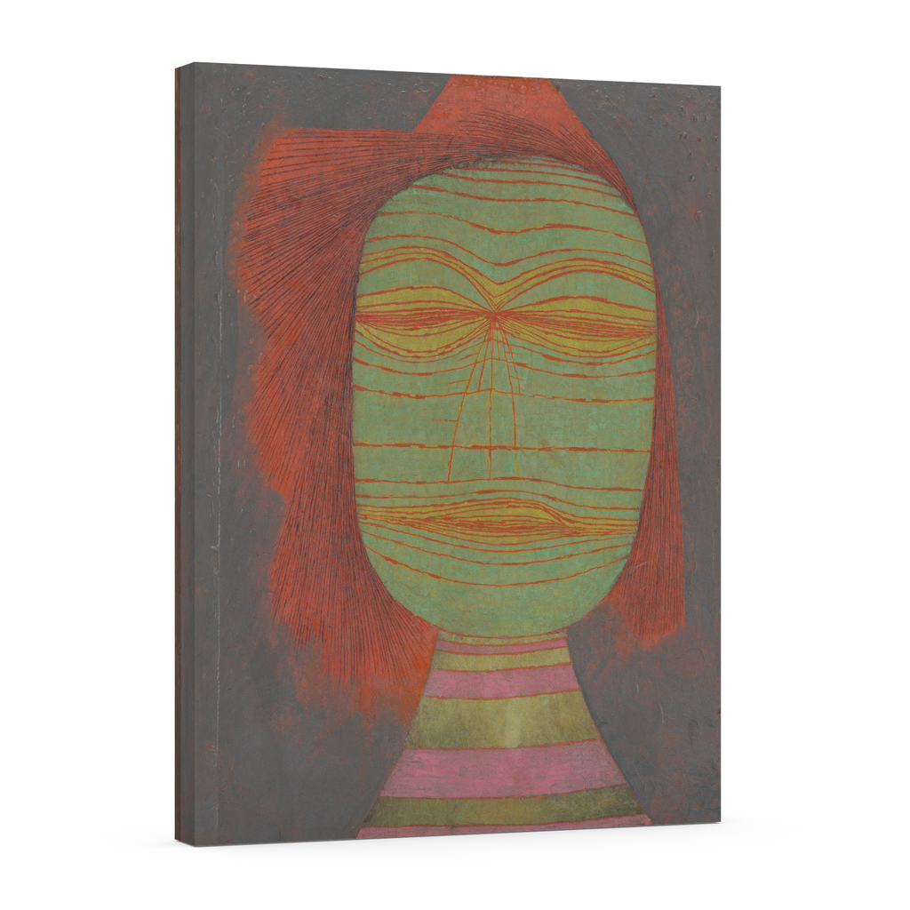 Masque d'acteur - Paul Klee - Toile premium 430g (qualité galerie)