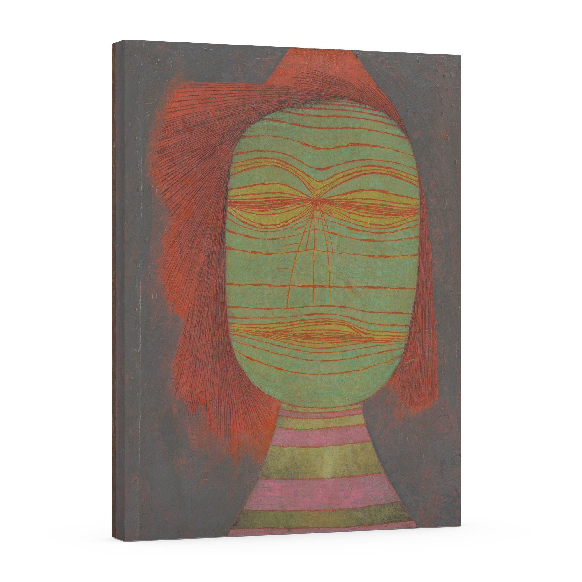 Masque d'acteur - Paul Klee - Toile premium 430g (qualité galerie)