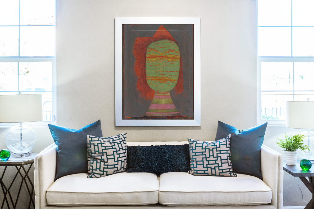 Masque d'acteur - Paul Klee - Toile premium 430g (qualité galerie)