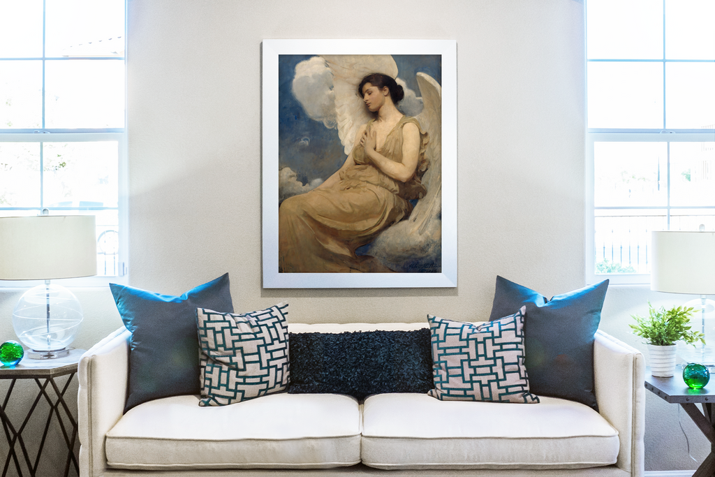 Figure ailée - Abbott Handerson Thayer - Toile premium 430g (qualité galerie)
