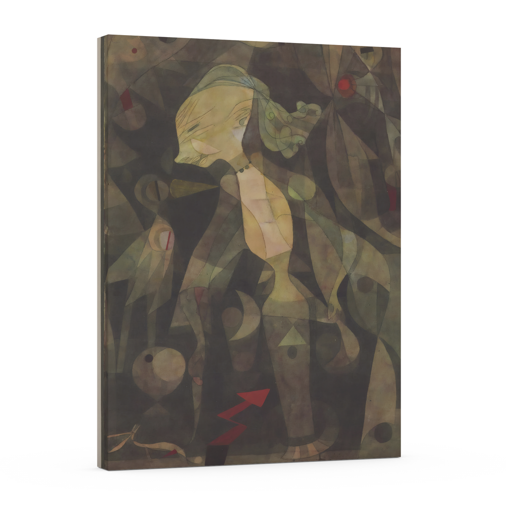 Aventure d'une jeune femme - Paul Klee - Toile premium 430g (qualité galerie)