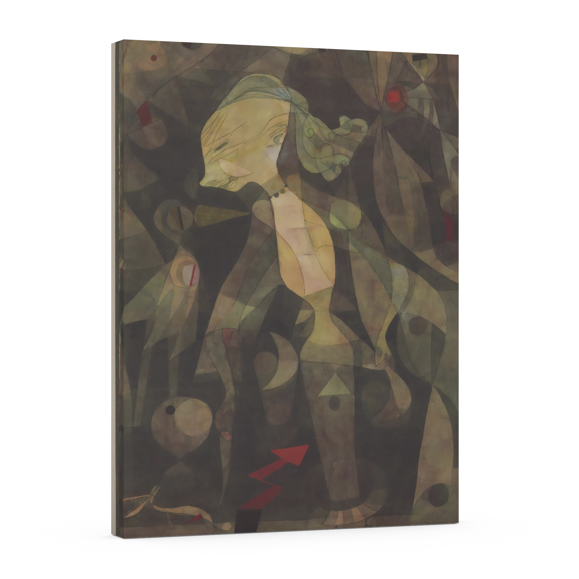 Adventure of a Young Girl - Paul Klee - 430g premium canvas (gallery quality)