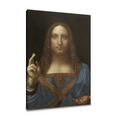 Salvator Mundi - Leonado Da Vinci - Lienzo premium 430g (calidad de galeria)
