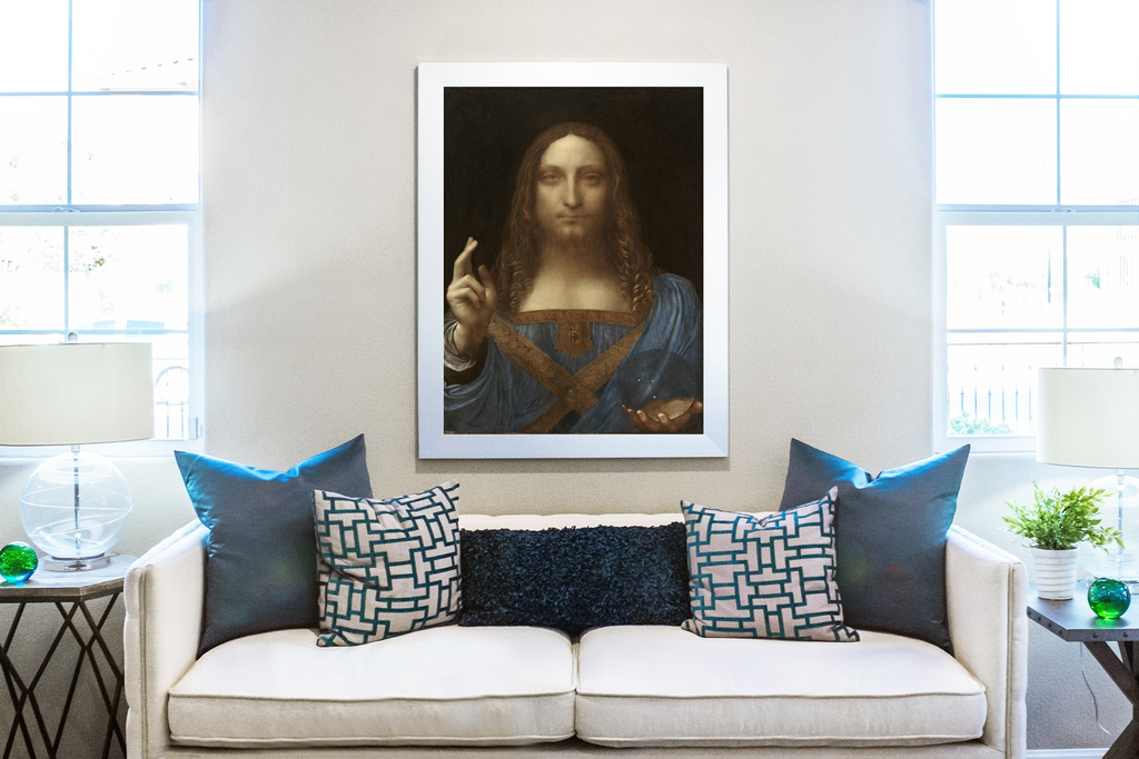 Salvator Mundi - Leonardo Da Vinci - Premium canvas 430g (gallery quality)