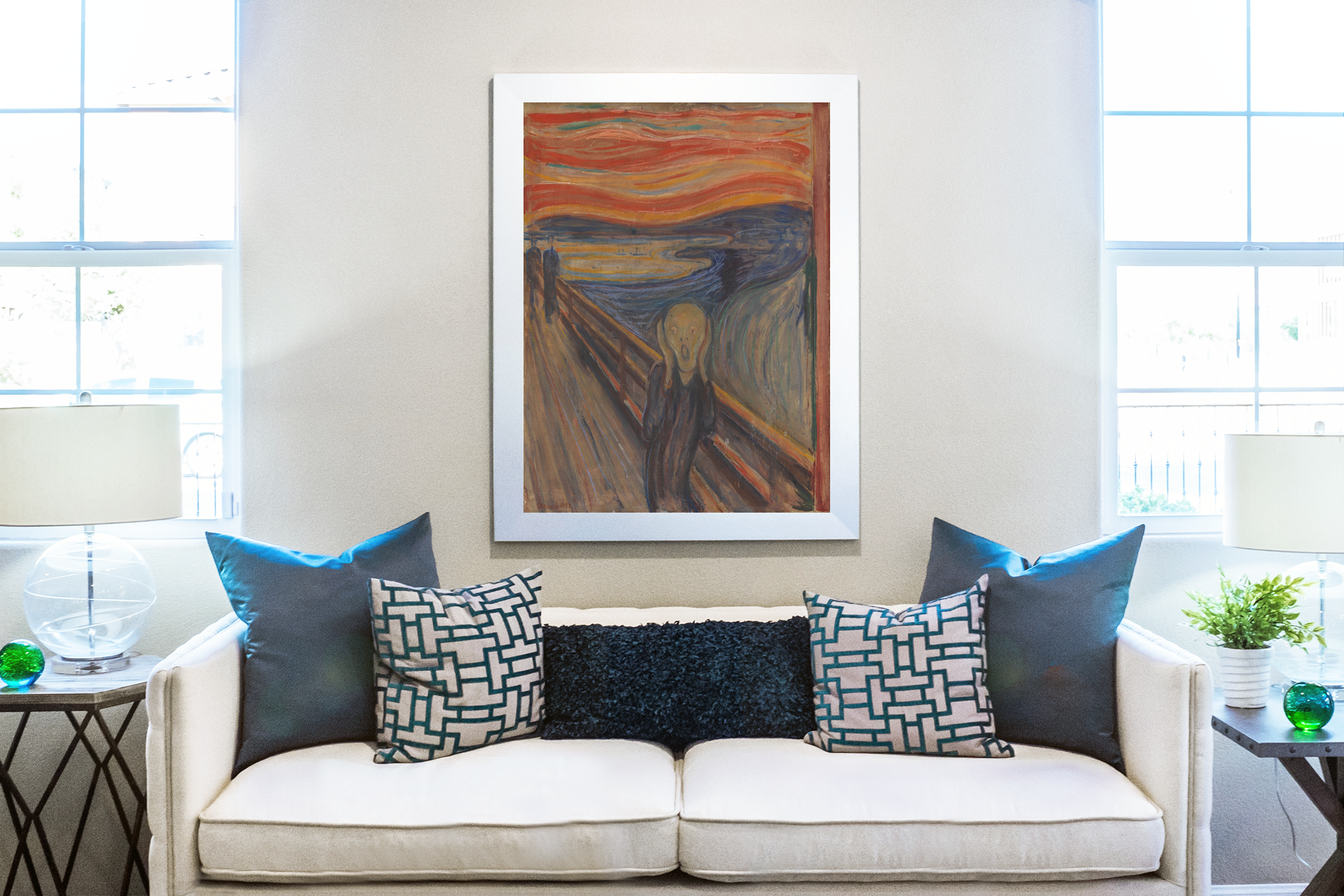 The Scream - Edvard Munch - Premium canvas 430g (gallery quality)