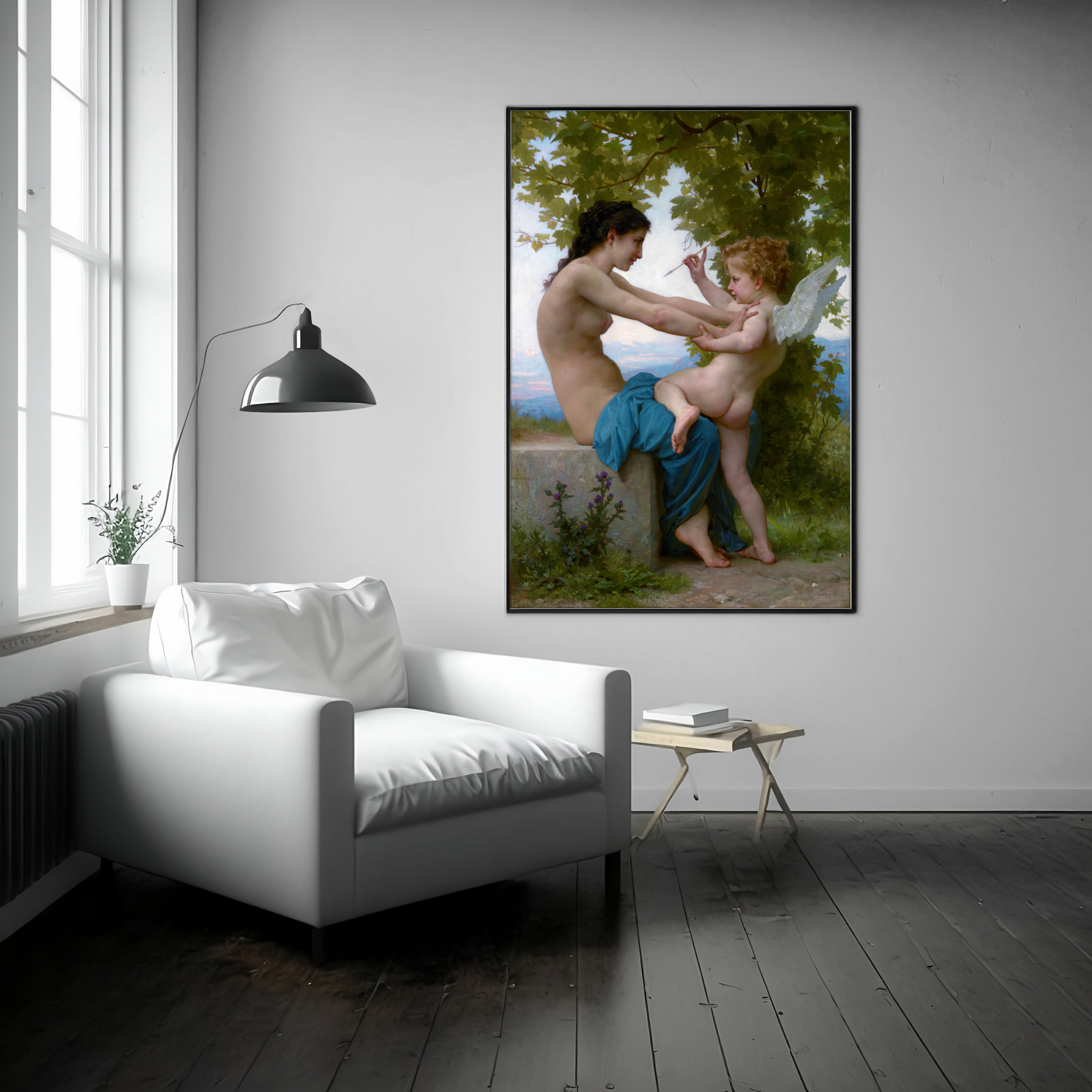 William-Adolphe Bouguereau- Lienzo premium 430g (calidad de galeria)