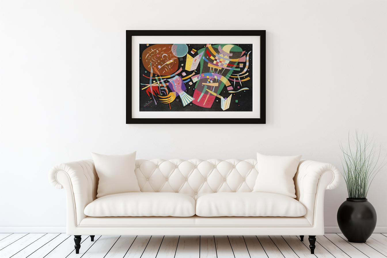 Composition X - Wassily Kandinsky - Toile premium 430g (qualité galerie)