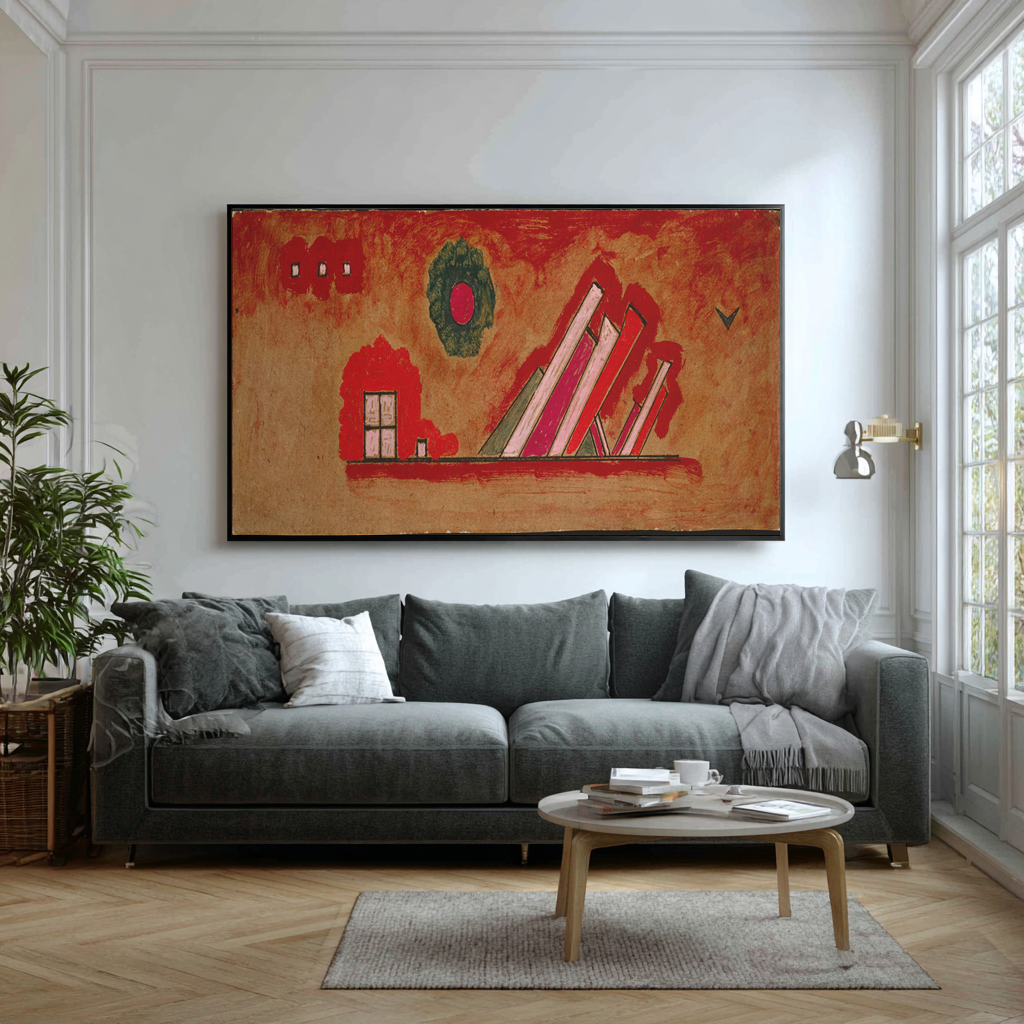 Untitled - Wassily Kandinsky - Premium canvas 430g (gallery quality)
