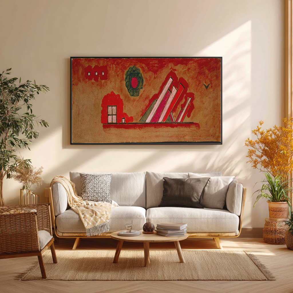 Sans titre - Wassily Kandinsky - Toile premium 430g (qualité galerie)