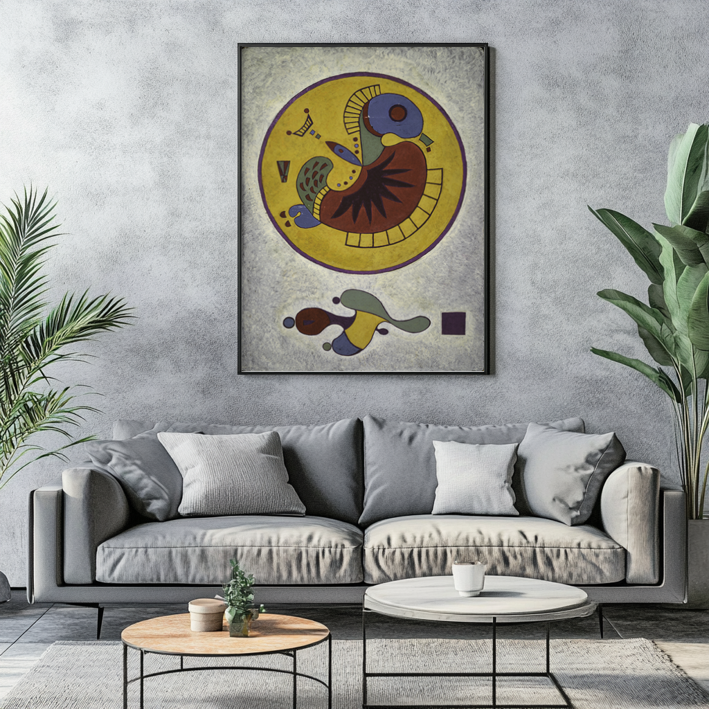 Sans titre - Vassily Kandinsky - Toile premium 430g (qualité galerie)