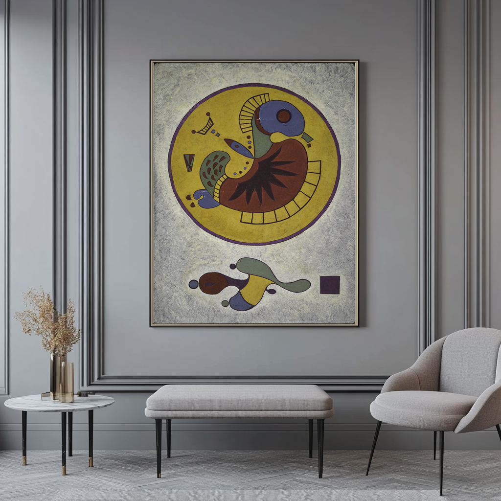 Sans titre - Vassily Kandinsky - Toile premium 430g (qualité galerie)