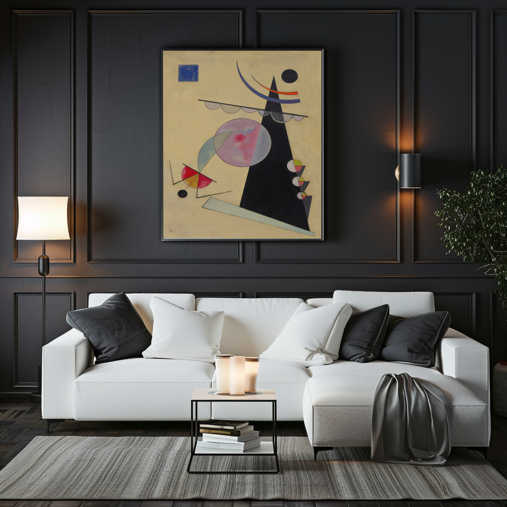 Unité Brillante - Wassily Kandinsky - Toile premium 430g (qualité galerie)