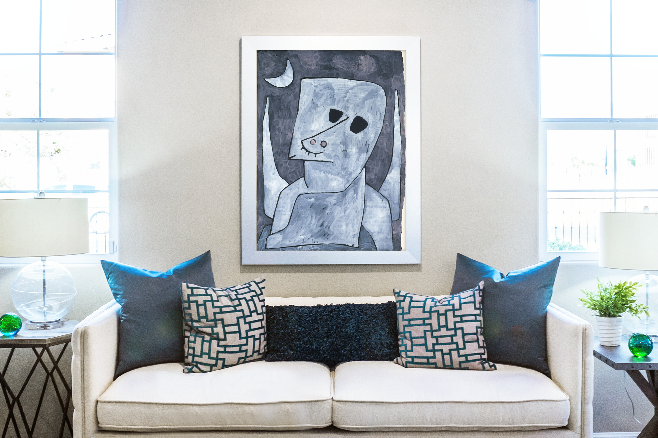 Angel applicant - Paul Klee - Premium canvas 430g (gallery quality)