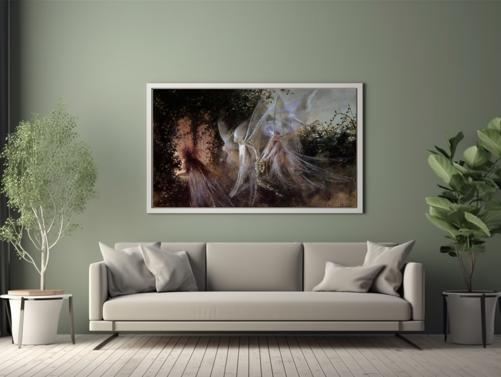 Passage des fées - John Anster Fitzgerald - Toile premium 430g (qualité galerie)