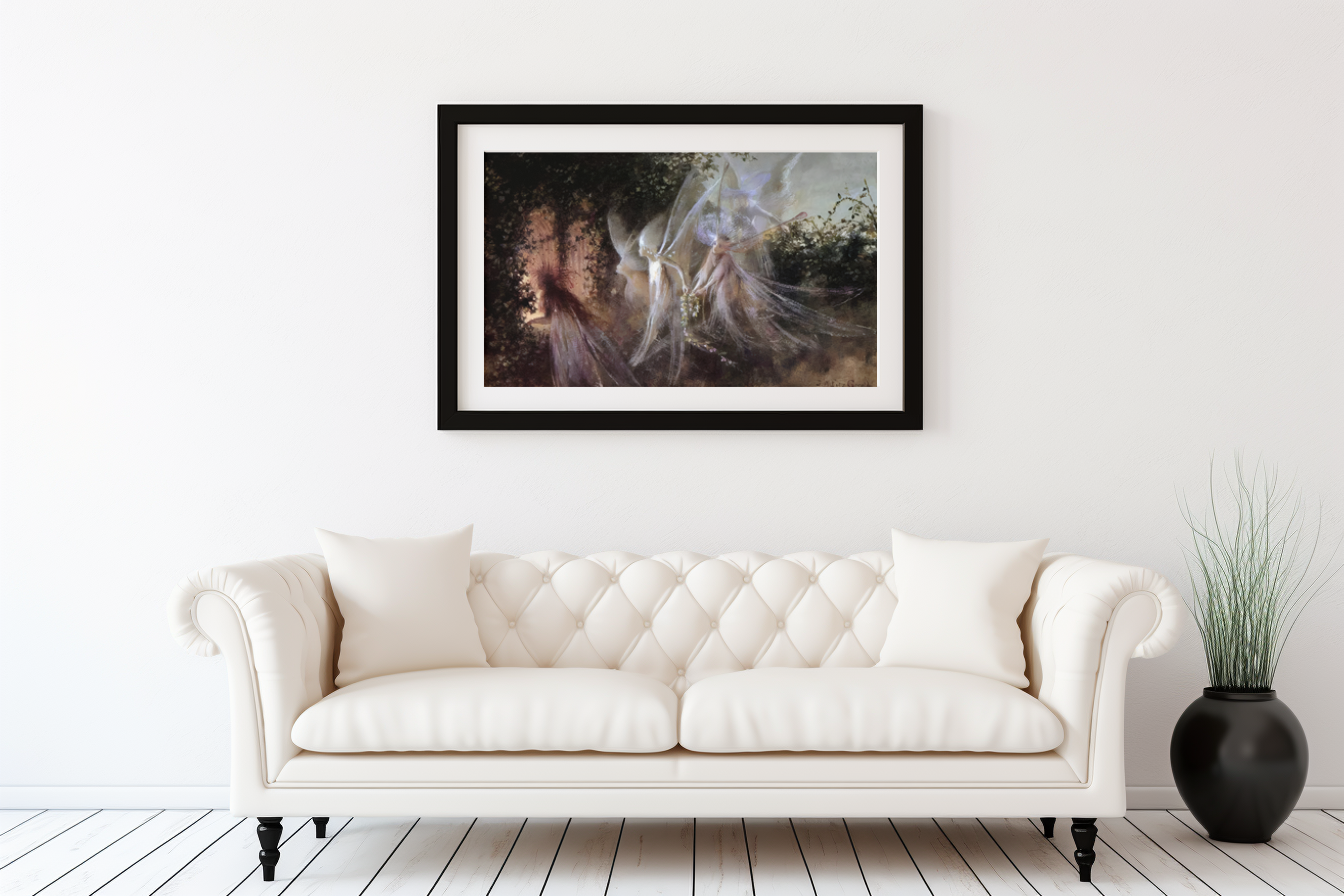 Fairy Passage - John Anster Fitzgerald - Premium Canvas 430g (gallery quality)